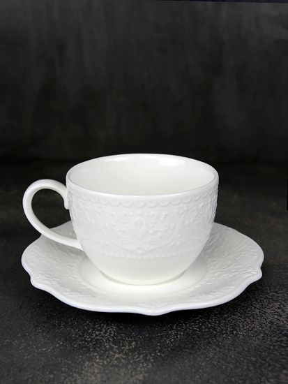 Чайная пара 2 предмета Роял Ажур