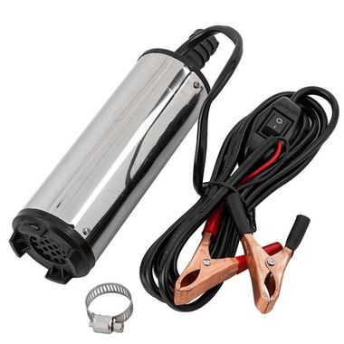 Насос для перекачки топлива (12V, 60W, 30л/мин, ?51мм, ? выходного отв. 19мм) FORCEKRAFT FK-ST33-12