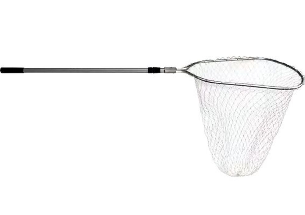 Подсачек ECOPRO 60*60, рукоятка 2,2 м, серебро (EP-66060232)