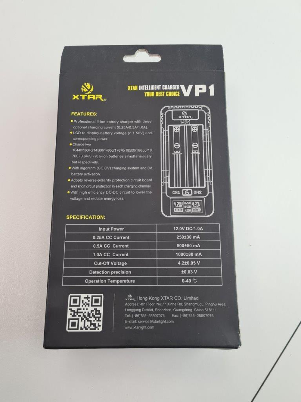 Зарядное устройство XTAR VP1