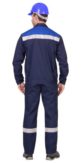 Костюм "Сириус-Мастер" полукомбинезон (синий/василек)