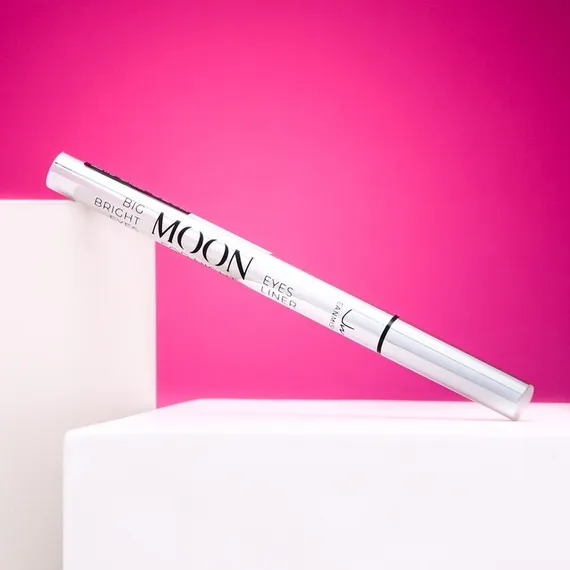 Подводка-фломастер для глаз черная MOON FOR NIGHT, фетровый стержень, черный