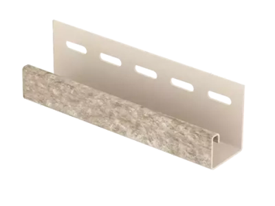 J-планка Ю-Пласт кварцит светло-бежевый 3,05м