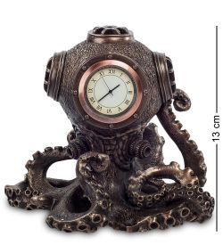 Veronese WS-189 Статуэтка-часы в стиле Стимпанк «Осьминог»