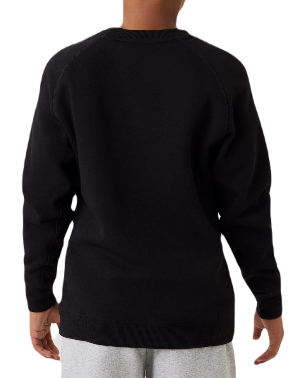 Кофта для мальчика теннисная Björn Borg Borg Crew - черный