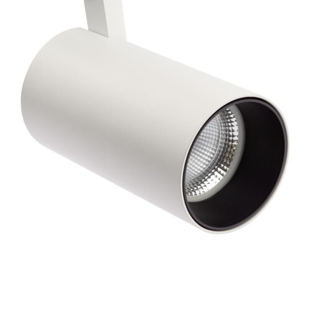 Трековый светильник трехфазный ЭРА SТR-30-36-30K-W30 узкий луч 3000K белый