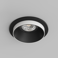 DK2400-BK Встраиваемый светильник, IP 20, 50 Вт, GU10, черный, алюминий