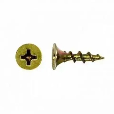 Саморез универсальный желтый 3,5х12 200шт