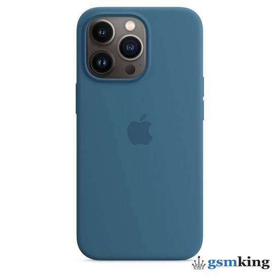 Apple Silicone Case with MagSafe iPhone 13 Pro Blue Jay «Полярная лазурь» MM2G3ZE/A
