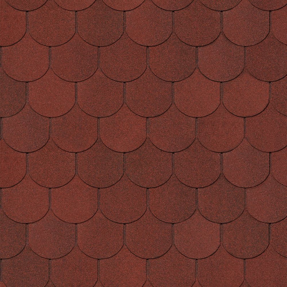 Гибкая битумная черепица Tegola COMFORT ASSISI Sangiovese 400