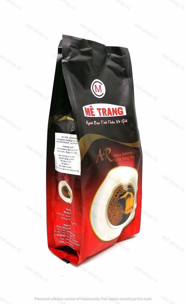 Вьетнамский молотый кофе Me Trang Arabica Robusta, Original, 500 гр.