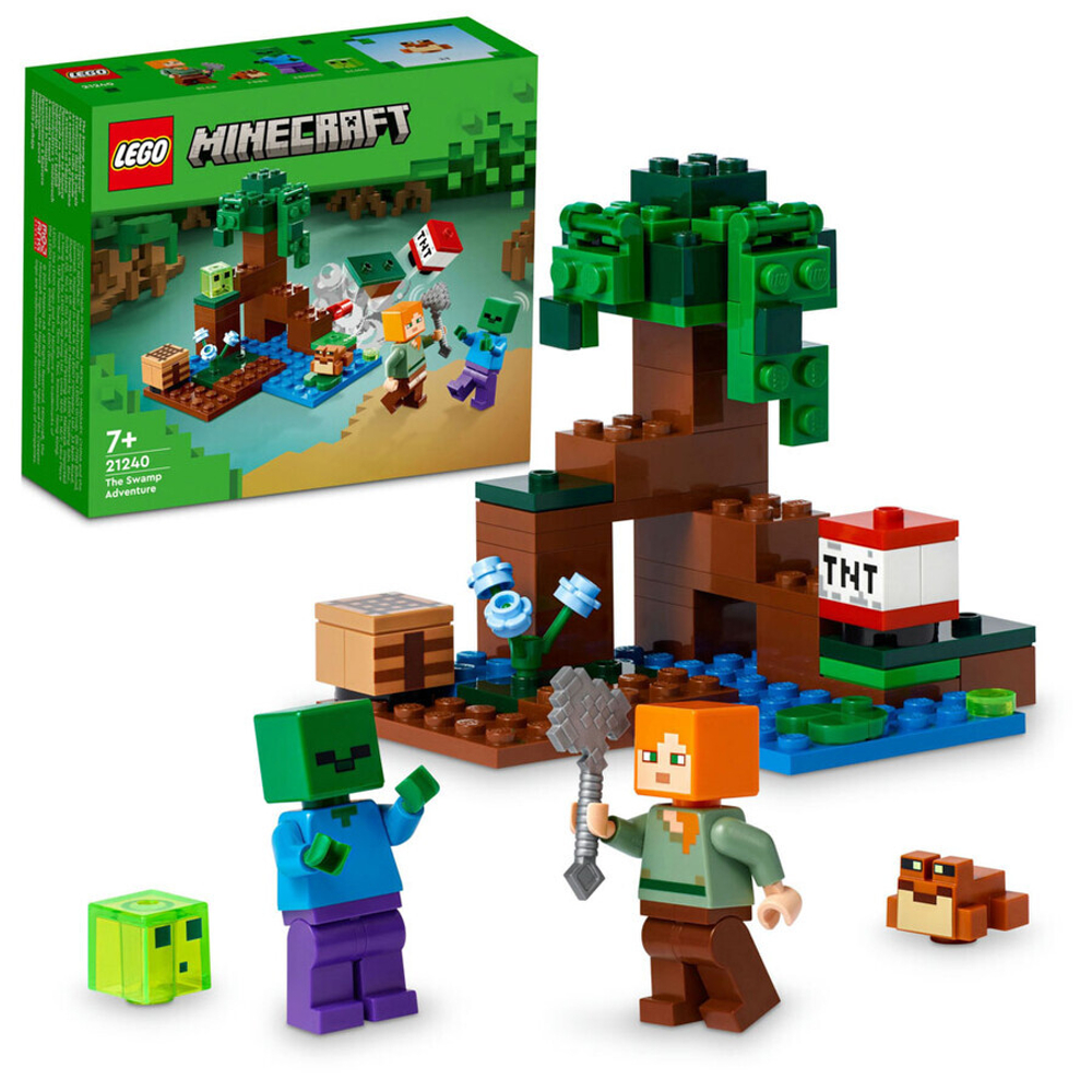 Конструктор LEGO Minecraft 21240 Болотное приключение
