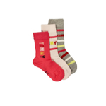 Носки 3 пары Tommy Hilfiger - разноцветная(701222670)