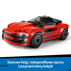 LEGO City/ Красный спортивный автомобиль/ 60448