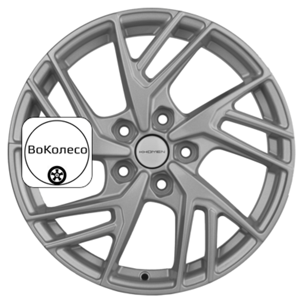 6,5x17/5x114,3 ET45 D67,1 KHW1722 (Mazda3/CX30) F-Silver Khomen Wheels