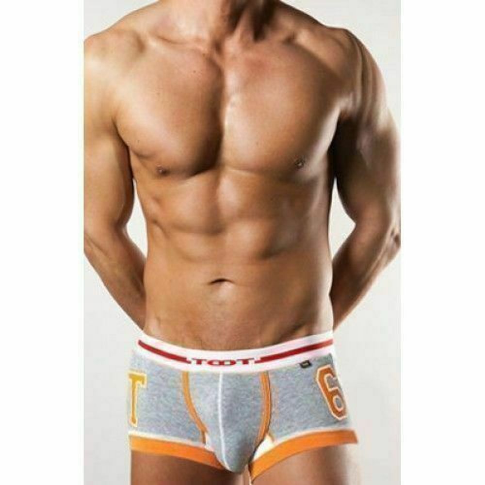 Мужские трусы хипсы TOOT Gran Pix Boxer Grey &amp; Orange TT00004