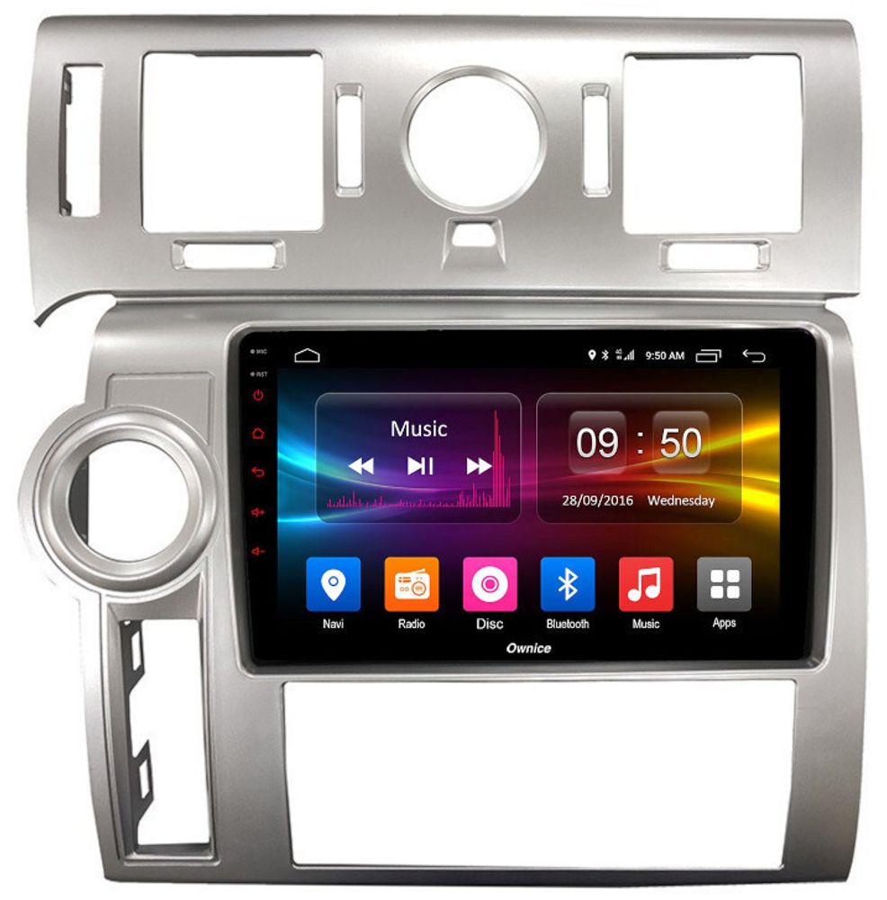 Магнитола для Hummer H2 2002-2009 - Carmedia EW-9298 IPS, Android 10, 8 ядер (TS18), 4G SIM-слот