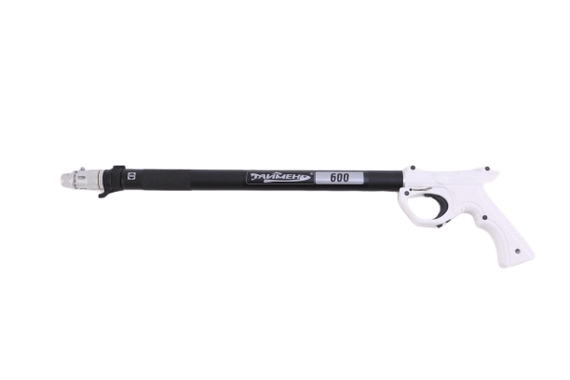 Ружьё Таймень 600 мм, гарпун 7 мм, универсальная (ТайГан) рукоятка, без регулятора, боковой линесброс