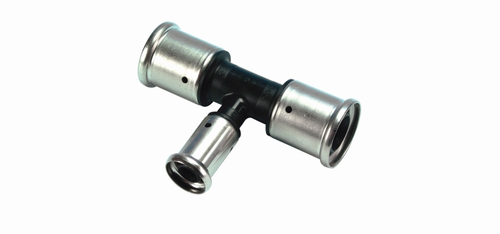 Пресстройник 20х16х20 редукционный (черный пластик)