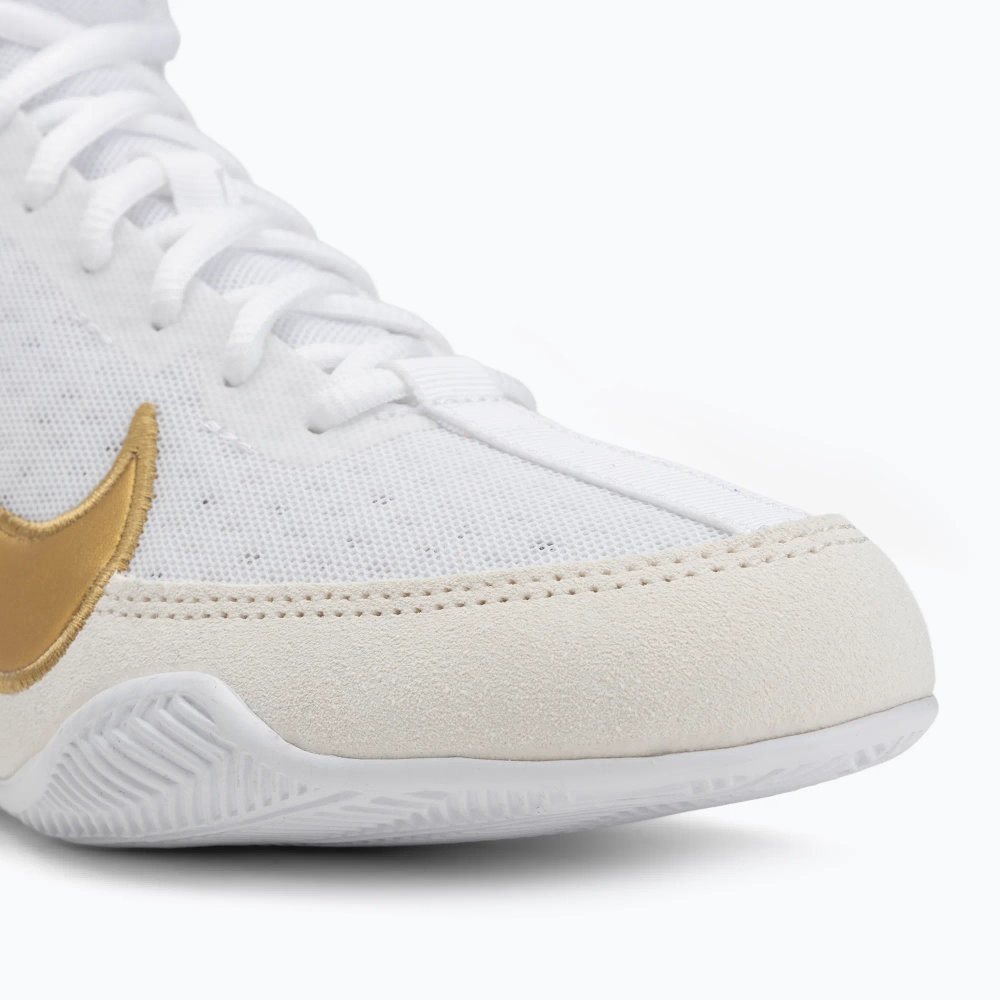 Боксёрки Nike Machomai 3 white/metallic gold