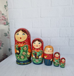 Матрешка "с курочкой" традиция 5мест
