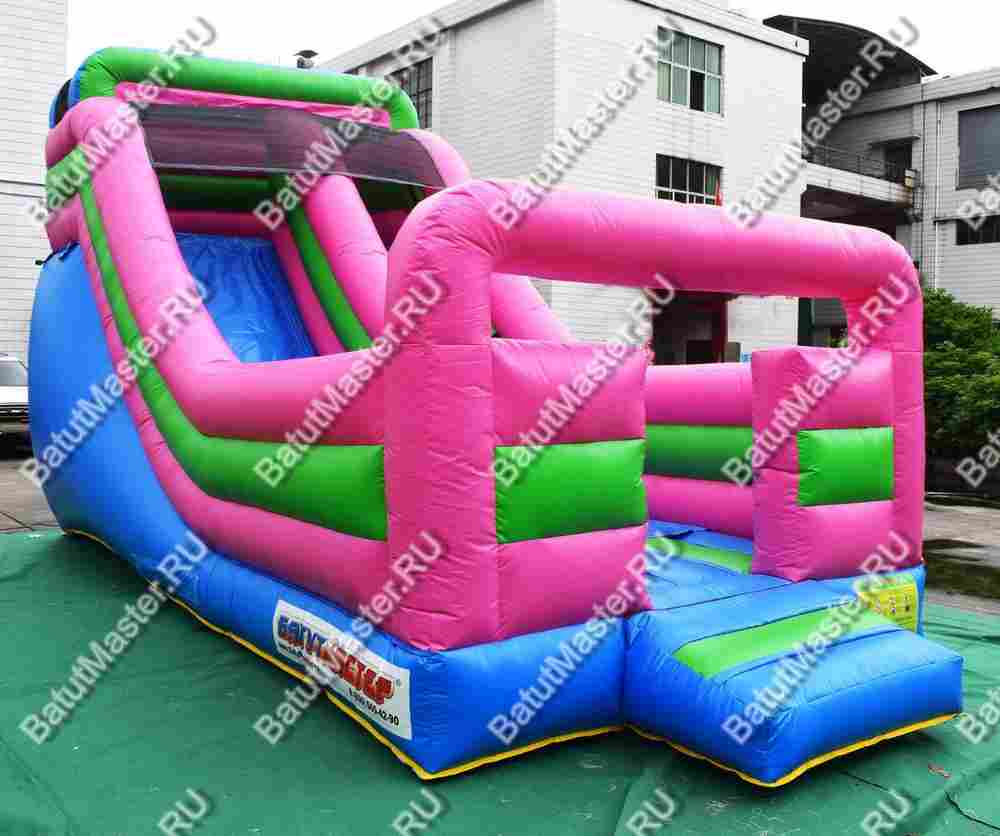 Детский надувной батут "Гламурный"