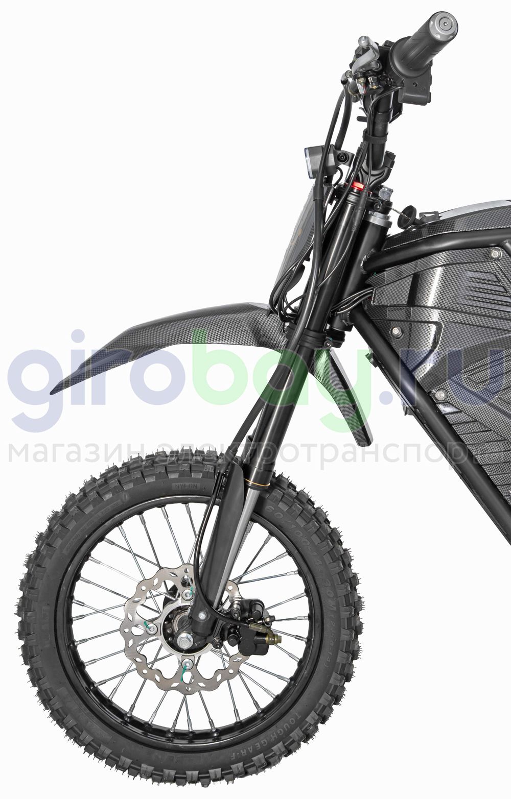 Электропитбайк IKINGI S9 MINI (48V/25Ah) - Карбон фото №10