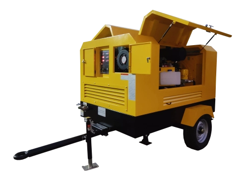 Передвижной дизельный компрессор Berg М-20-8 на шасси