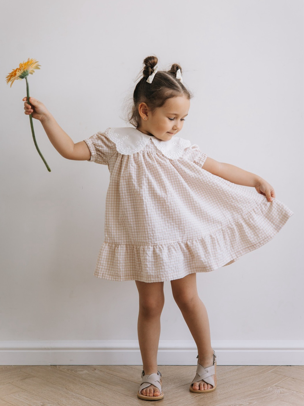 Платье "Гардения", Бежевый