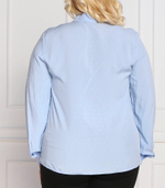 рубашка fiamma plus size Persona by Marina Rinaldi - голубой(7193022)