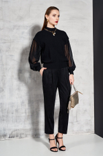 22469 Джемпер женский (черный)