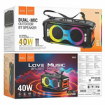 HA9 Kayman dual-mic outdoor BT speaker