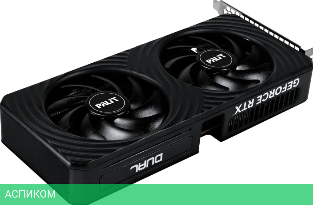 Видеокарта Palit GeForce RTX 5060 Ti Dual OC 8GB GDDR7 (NE7506TT19P1-GB2062D)
