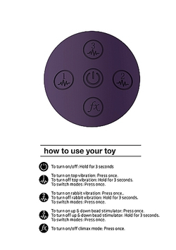 Вибратор-кролик со стимулирующим кольцом и функцией "мгновенный оргазм"