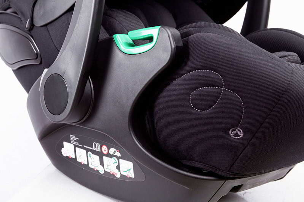 Прогулочная коляска Peppy Amici с автокреслом Verona Black Black рама Black