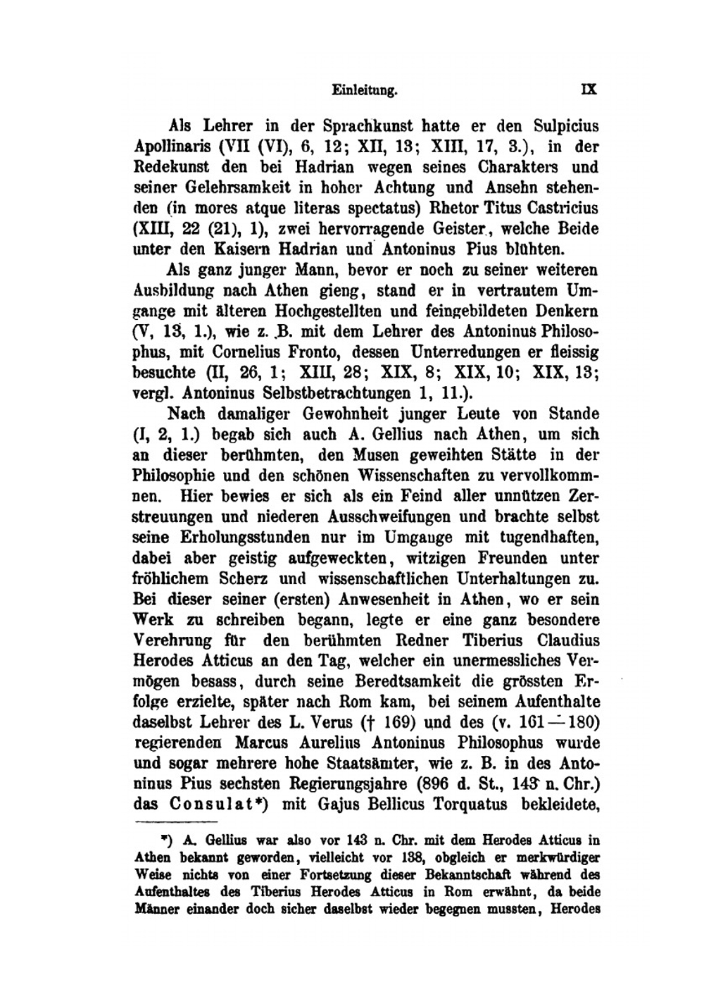 Die Attischen Nächte. Des Aulus Gellius, Volume 1 | Fritz Weiss