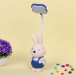 Настольная лампа «Sweet - rabbit» LED 6,2*6,5*29,5 см, USB 1.5w 3.7v, Голубой