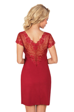 Ismena nightdress Burgundy Donna