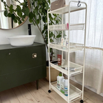 Этажерка 5-секционная «Ладья 25КС», цвет белый, 44*25*119см