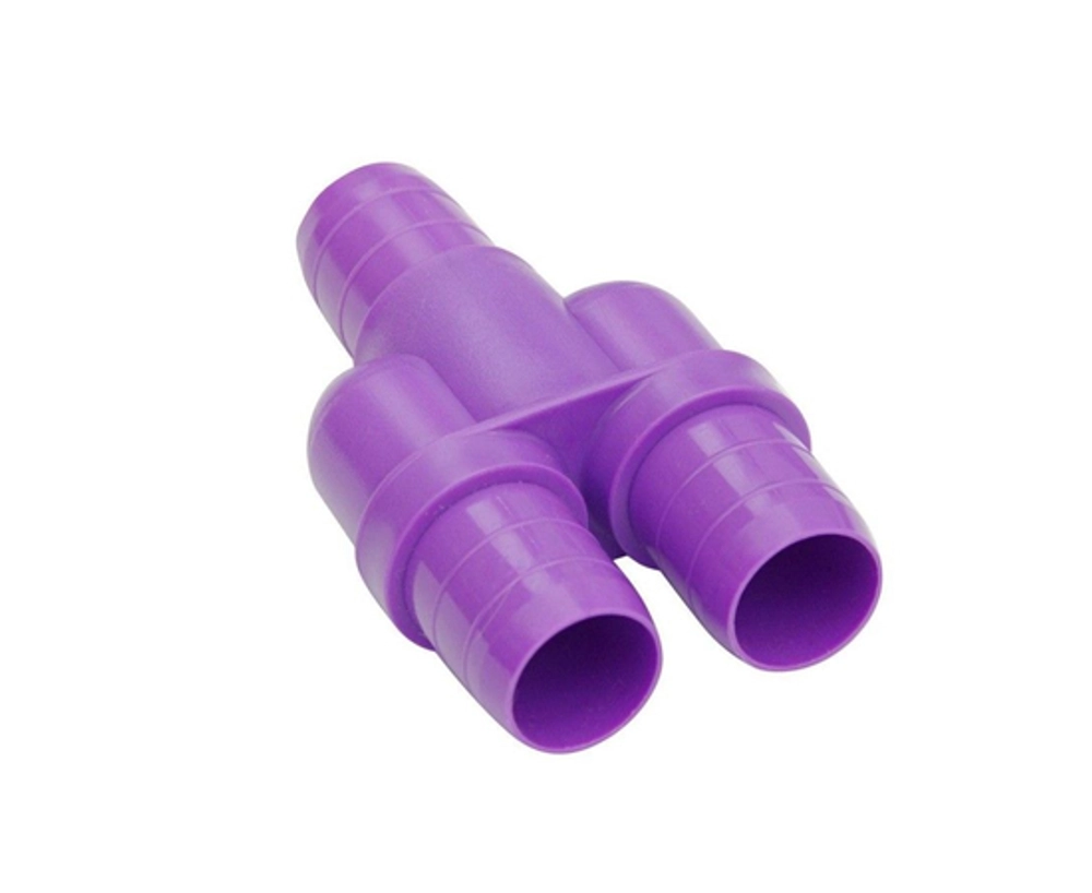 Тройник дренажный PROFcool Ø16мм Y образный (фиолетовый)