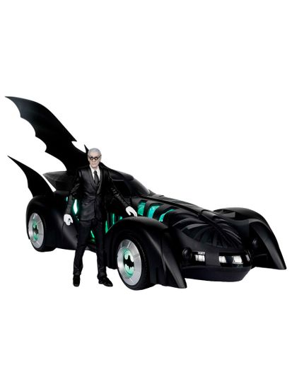 Фигурки Бэтмобиль и Альфред Пенниуорт DC Universe McFarlane Бэтмен Навсегда 79см 787926150193