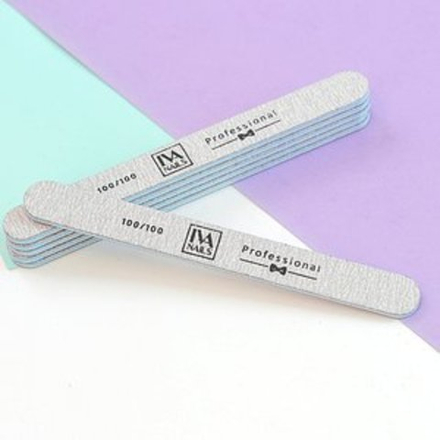 Пилка "Овал" для ногтей 100/100, IVA NAILS