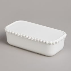 ПАШТЕТНИЦА LEFARD "PEARL" С КРЫШКОЙ ПРЯМОУГ. 18,5*9,5*5,5 СМ 400 МЛ