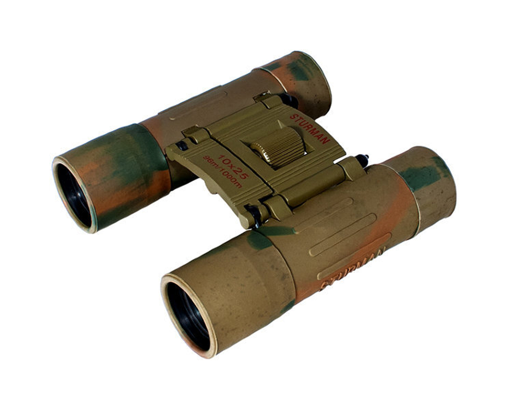 Бинокль Sturman 10x25, камуфлированный