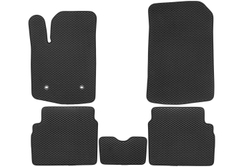 Коврики в салон для EVA CHEVROLET Aveo I, Ir 2003-2012 (черная окантовка), 5шт. EVA.B.0500801222110K