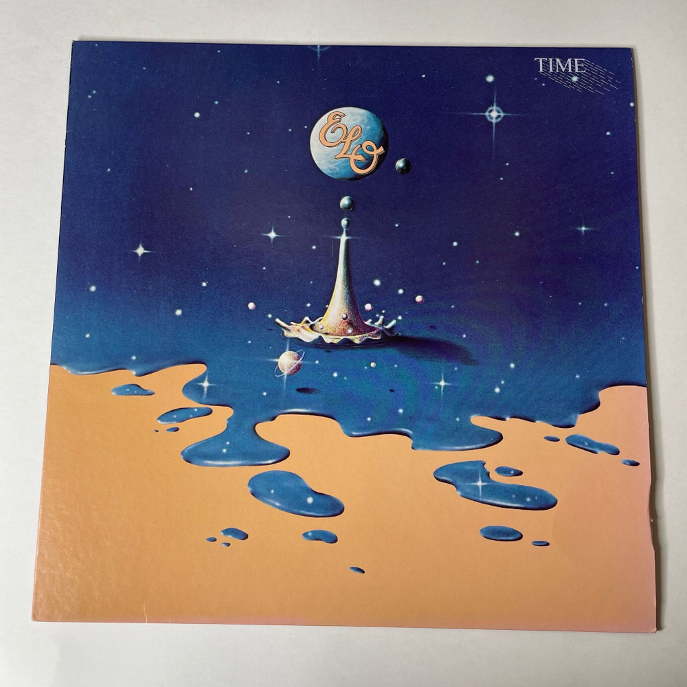 Винтажная виниловая пластинка LP ELO Electric Light Orchestra Time (Japan 1981) (No Obi) Ticket To The Moon