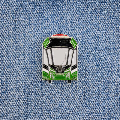 Значок трамвай 71-911ЕМ Львёнок Курск