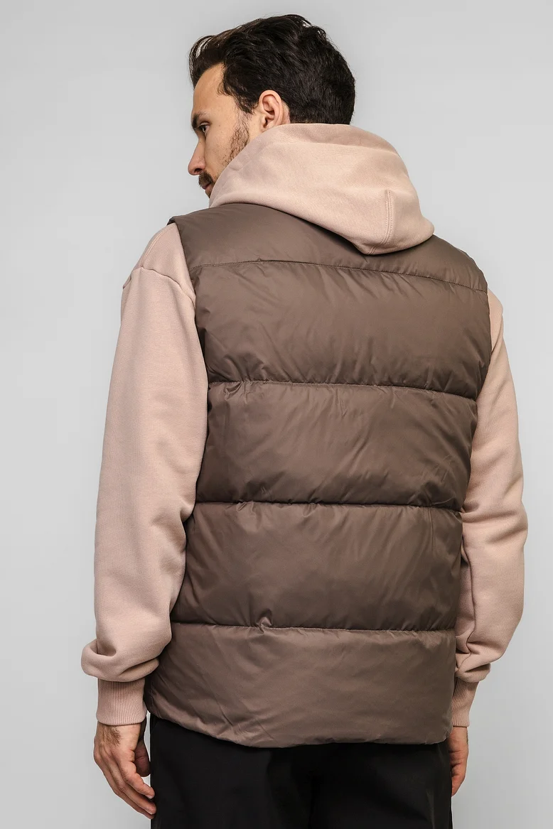 Жилет "НОХО" утеплённый, унисекс, цвет "Прибрежный туман"