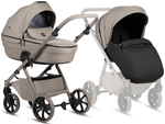 Детская коляска Tutis Uno 6 Plus Essential collection 2 в 1 1602172 Taupe с сумкой в цвет