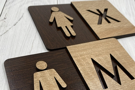 Таблички туалет